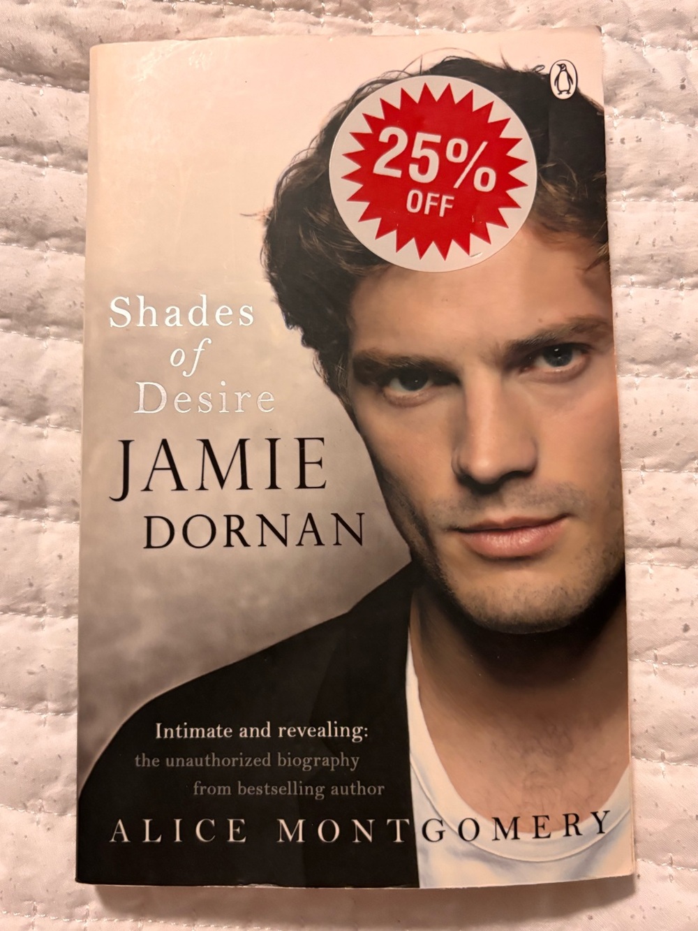 New- Shades of Desire Paperback Book - Grey Cover